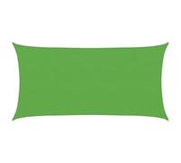 vidaXL Telo Ombra Verde chiaro 2 x 6 m HDPE, Tenda moderna per giardino e terrazza, copertura sole, ombre, protezione UV, canopee per balconi