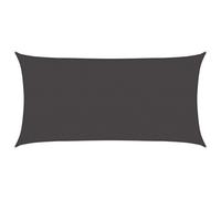vidaXL Telo Ombra Antracite 2 x 6 m HDPE