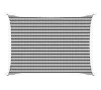 vidaXL Telo Ombra Antracite e Bianco 5 x 6 m HDPE