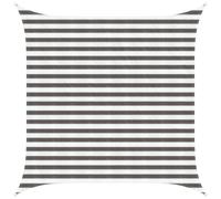 vidaXL Telo Ombra Grigio chiaro e bianco 2,5 x 2,5 m HDPE
