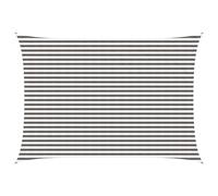 vidaXL Telo Ombra Grigio chiaro e bianco 3,5 x 5 m HDPE