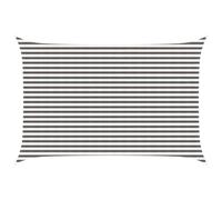 vidaXL Telo Ombra Grigio chiaro e bianco 3 x 4,5 m HDPE