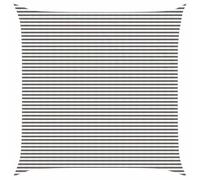 vidaXL Telo Ombra Grigio chiaro e bianco 6 x 6 m HDPE