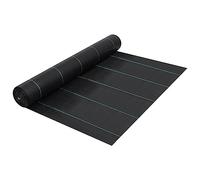 vidaXL Telo Pacciamatura Antiradici Antierbacce Nero 2x50 m in PP