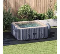 vidaXL Telo per Fondo Piscina Altro Nero 420 x 220 cm