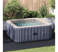 Copertura Piscina Quadrata Nera Poliestere 274 x 274 cm