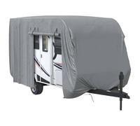 VidaXL Telo per Roulotte Grigio 460x250x220 cm in Tessuto Non Tessuto, Copertura per Campeggio