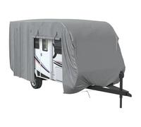vidaXL Telo per Roulotte Grigio 550x250x220 cm in Tessuto Non Tessuto