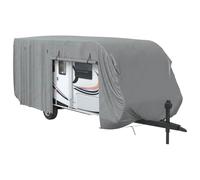vidaXL Telo per Roulotte Grigio 732x250x220 cm in Tessuto Non Tessuto