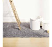 vidaXL Telo Protettivo per Pittori Antiscivolo 10 m 220 g/m² Grigio