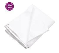 vidaXL Telone 260 g/m² 8x10 m Bianco HDPE