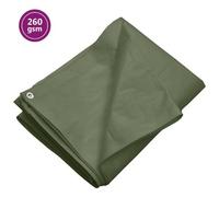 VIDAXL - Telone 260 G / m 8x8 M Verde Hdpe