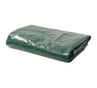 vidaXL Telone 650 g/m² Resistente all'Acqua Anti UV Antistrappo con Occhielli in Metallo Incerato Rivestimento PVC Telo Protezione 1,5x10 m Verde
