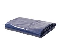 vidaXL Telone 650 g/m² 4x4m Blu Occhielli Telo Protezione Copertura Protettiva