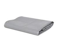 vidaXL Telone 650 g/m² 4x5 m Grigio Telo di Protezione Copertura Protettiva
