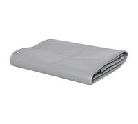vidaXL Telone 650 g/m² 4x7 m Grigio Telo di Protezione Copertura Protettiva