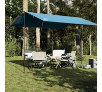 vidaXL Telone da Campeggio Blu 360x294 cm Impermeabile