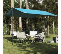 vidaXL Telone da Campeggio Blu 360x294 cm Impermeabile