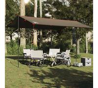 vidaXL Telone da Campeggio Marrone 506x306 cm Impermeabile