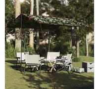 vidaXL Telone da Campeggio Mimetica 306x306 cm Impermeabile
