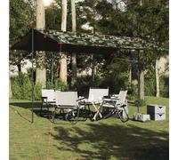 vidaXL Telone da Campeggio Mimetica 506x306 cm Impermeabile