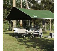 vidaXL Telone da Campeggio Verde 420x440 cm Impermeabile