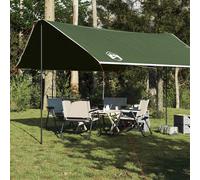 vidaXL Telone da Campeggio Verde 430x380x210 cm Impermeabile