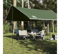 vidaXL Telone da Campeggio Verde 430x380x210 cm Impermeabile