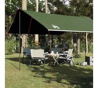 vidaXL Telone da Campeggio Verde 460x305x210 cm Impermeabile