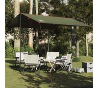 vidaXL Telone da Campeggio Verde Oliva 306x306 cm Impermeabile