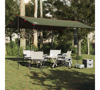 vidaXL Telone da Campeggio Verde Oliva 506x306 cm Impermeabile, Tela da Campeggio, Telo di Riparo, Tela, Telo da Campeggio, Telo, telone