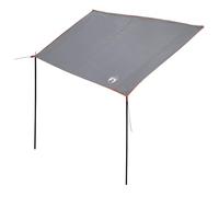 vidaXL Telone grigio e arancione per esterni, 300 x 240 cm, impermeabile, traspirante e abbastanza robusto per tutte le tue esigenze di campeggio.