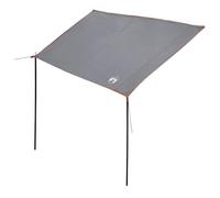 vidaXL Telone grigio e arancione per esterni, 300 x 240 cm, impermeabile, traspirante e abbastanza robusto per tutte le tue esigenze di campeggio.