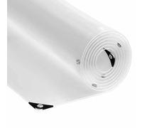 vidaXL Telone Trasparente con Occhielli 5x8 m in PVC, telone trasparente, telo chiaro resistente, telo telone chiaro resistente, telo trasparente