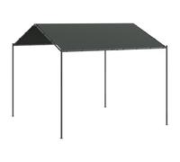 AX Gazebo Antracite Ombrari Telaio Tenda Baldacchino Poliestere Eventi 0k 362453