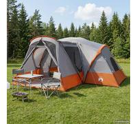 vidaXL Tenda a capanna con copertura impermeabile 10 persona