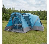 vidaXL Tenda a capanna con copertura impermeabile 10 persona Blu