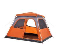 vidaXL Tenda a Cupola 6 Persone Grigio e Arancione a Rilascio Rapido