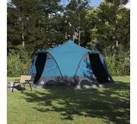 vidaXL Tenda a cupola per 4 persone con tetto Blu 505 x 450 x 248 cm