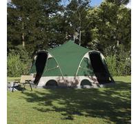 vidaXL Tenda a cupola per 4 persone con tetto Verde 505 x 450 x 248 cm