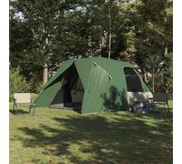 vidaXL Tenda a cupola per 6 persone con tetto Verde 500 x 314 x 206 cm
