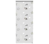 vidaXL Tenda a Rullo Doccia Cassonetto 110x240 cm Larghezza Tessuto, tenda da doccia, tenda da doccia a rullo, tenda da doccia da bagno