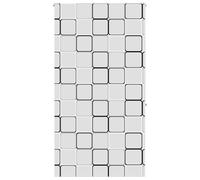 vidaXL Tenda a Rullo Doccia 130x240 cm Larghezza Tessuto 126 cm