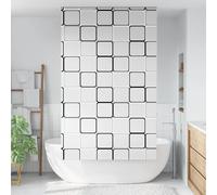 vidaXL Tenda a Rullo Doccia 140x240 cm Larghezza Tessuto 136 cm