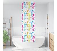 Tenda a Rullo Doccia 70x240 cm Larghezza Tessuto 66 cm