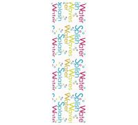 vidaXL Tenda a Rullo Doccia 80x240 cm Larghezza Tessuto 76 cm