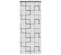 vidaXL Tenda a Rullo Doccia Cassonetto 110x240 cm Larghezza Tessuto, Tenda da Doccia, Tenda da Doccia a Rullo, Tenda da Doccia da Bagno