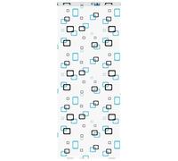 vidaXL Tenda a rullo per doccia con cassonetto 100x240 cm
