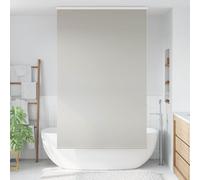 vidaXL Tenda a Rullo Doccia con Cassonetto 130x240cm Larghezza Tessuto