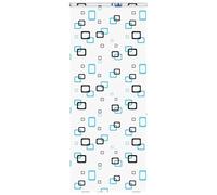 vidaXL Tenda a Rullo Doccia con Cassonetto 90x240 cm Larghezza Tessuto, Tenda da Doccia, Tenda da Doccia a Rullo, Tenda da Doccia da Bagno
